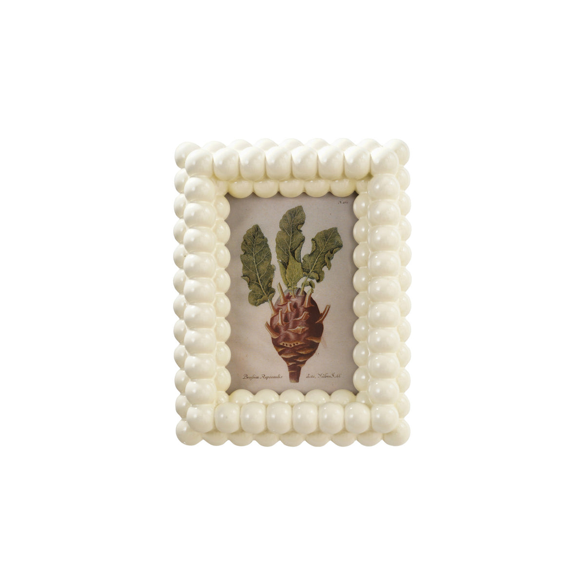 Cream Hobnail Frame
