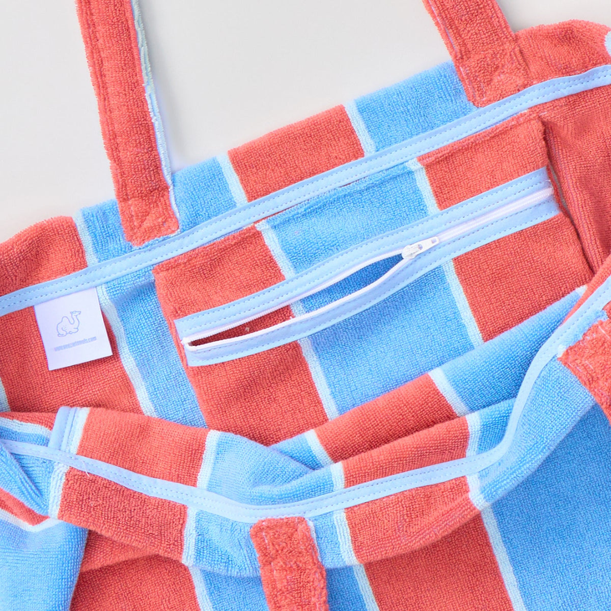 Weezie Beach Bag - Riviera Stripe
