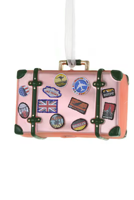 Bon Voyage Suitcase Ornament