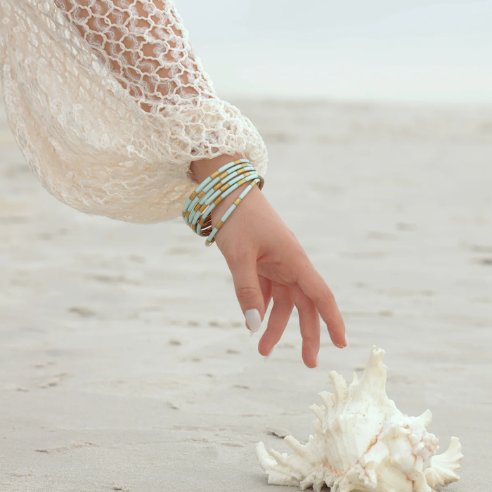 MINT VEDA BANGLES - SET OF 6