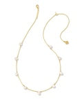 KENDRA SCOTT LEIGHTON PEARL STRAND NECKLACE