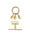 KENDRA SCOTT GOLD LAYER IT NECKLACE CLASP