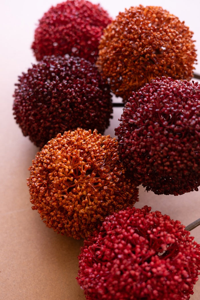 Artificial Allium Ball Stems