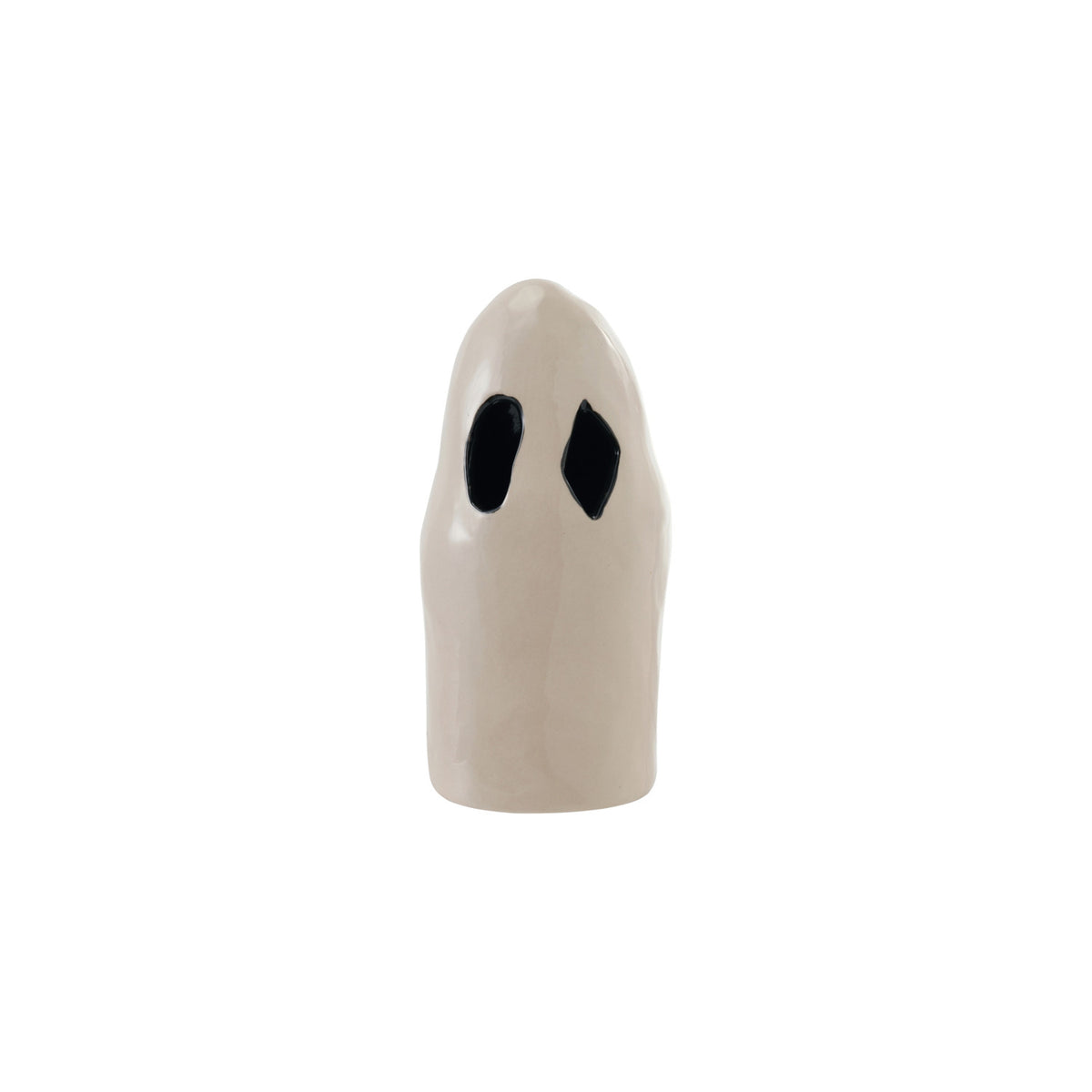 Stoneware Ghost with Eye Cut-Outs