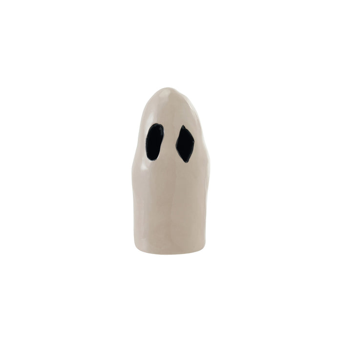 Stoneware Ghost with Eye Cut-Outs