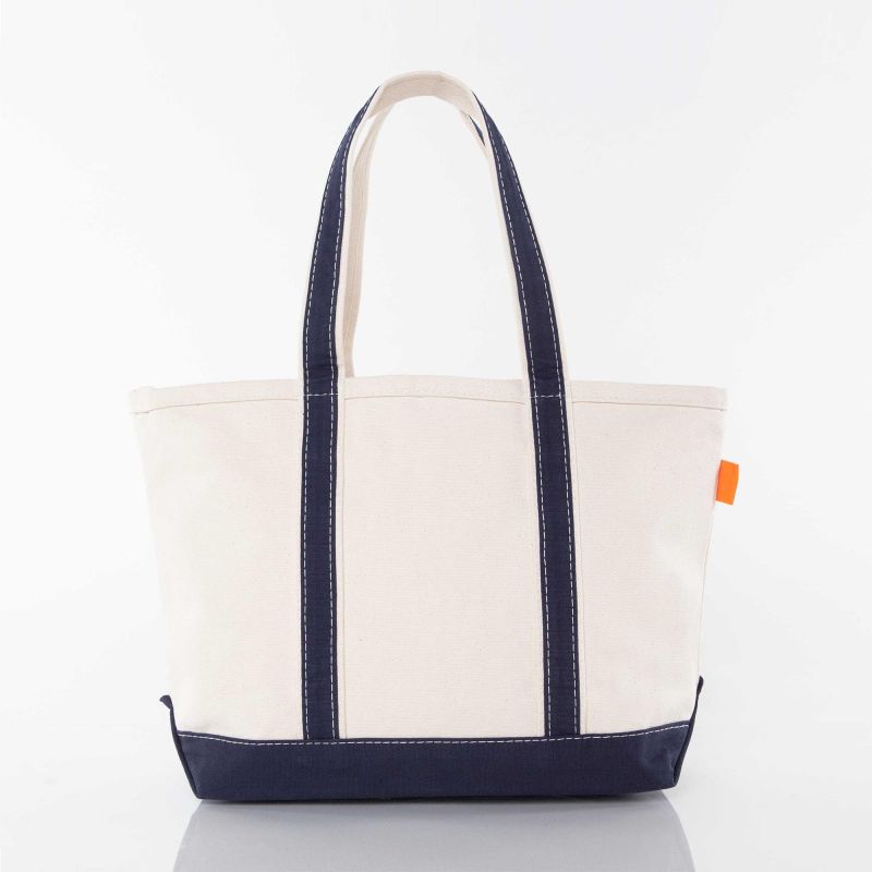 Navy Classic Medium Tote