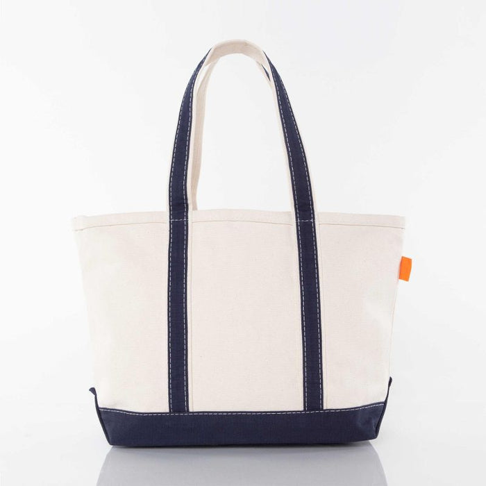 Navy Classic Medium Tote