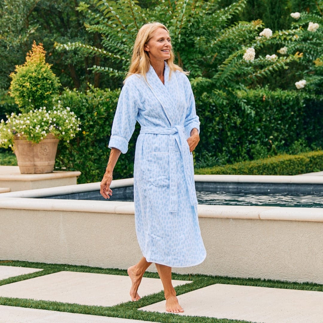 Blue Millie Women's Long Plush Robe