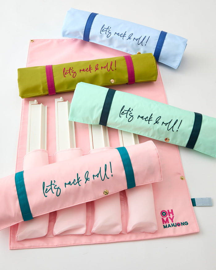Light Blue Let's Rack & Roll Bag