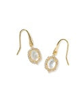 KENDRA SCOTT DAPHNE CRYSTAL FRAME DROP EARRINGS