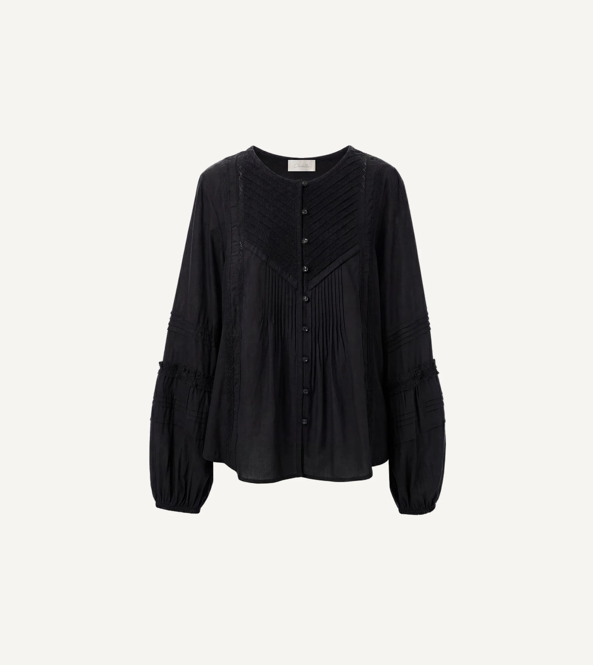 CLEOBELLA THEODORA TOP | BLACK