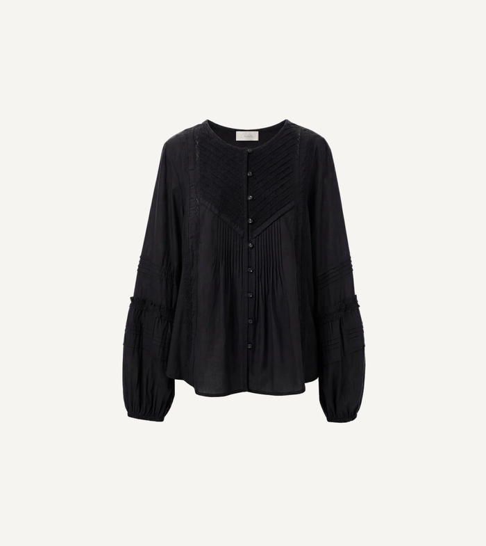 CLEOBELLA THEODORA TOP | BLACK