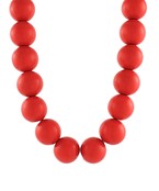 Red Gumball Necklace