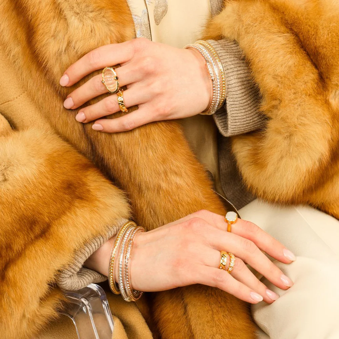 BIBI ALL WEATHER BANGLES® (SET OF 3) - SERENITY PRAYER