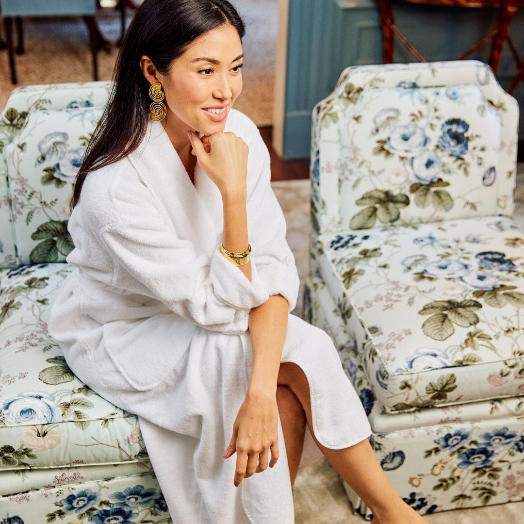 White Women’s Long Signature Robe