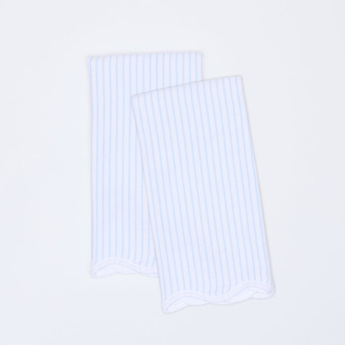 Blue Pinstripe Kitchen Towel