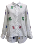 QOS Queen of Cards Button Down