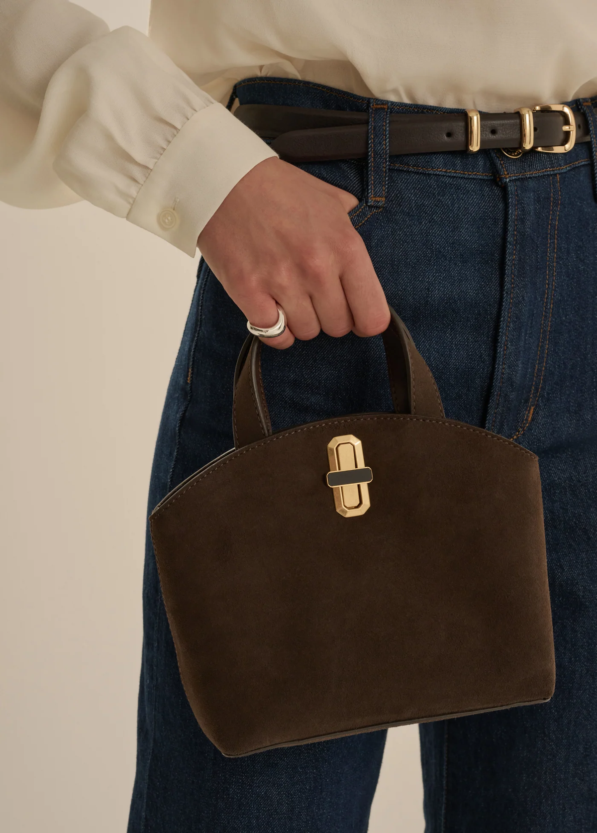 Favorite Daughter The Suede Heirloom Mini Tote