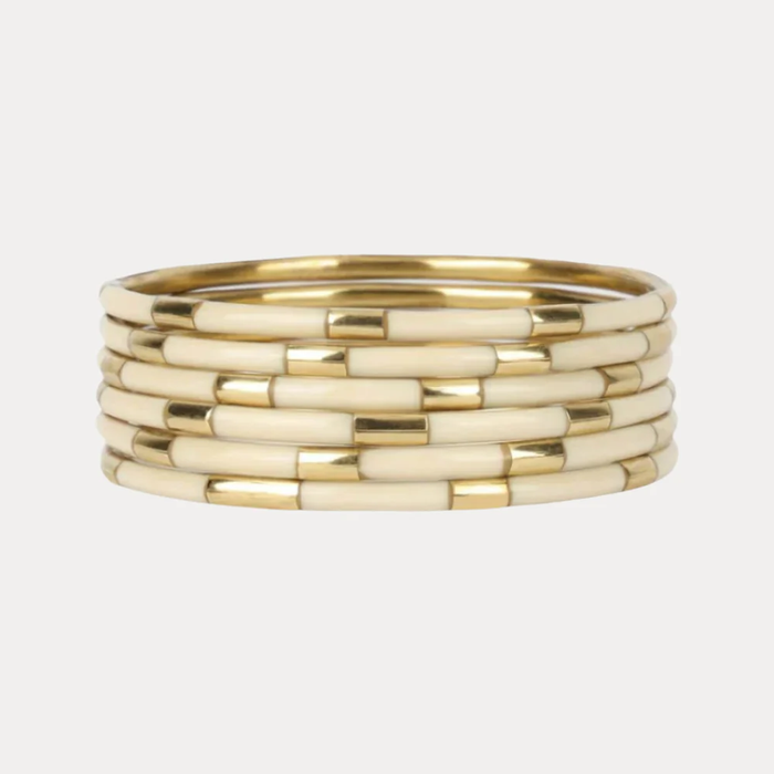 Ivory Veda Bangles Set of 6