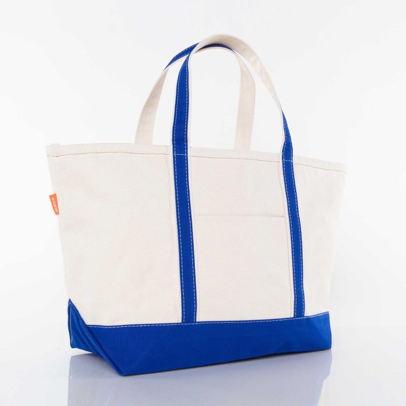 Royal Blue Large Classic Tote Bag