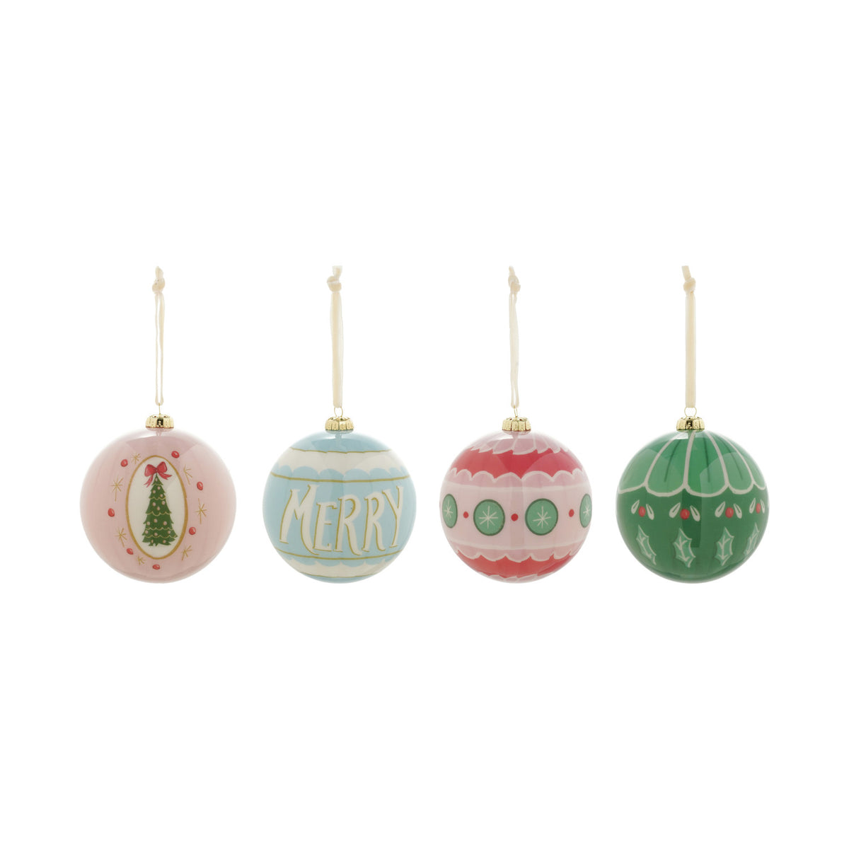 Decoupage Holiday Ornament