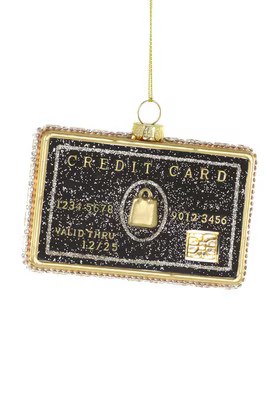 Credit Card Ornament