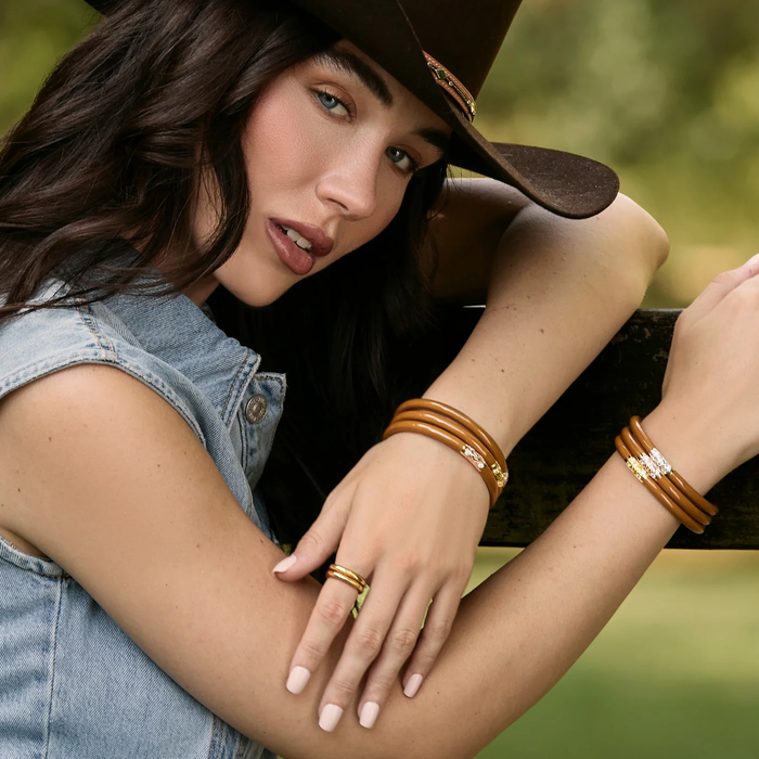 THREE KINGS ALL WEATHER BANGLES® (AWB®) - CARAMEL