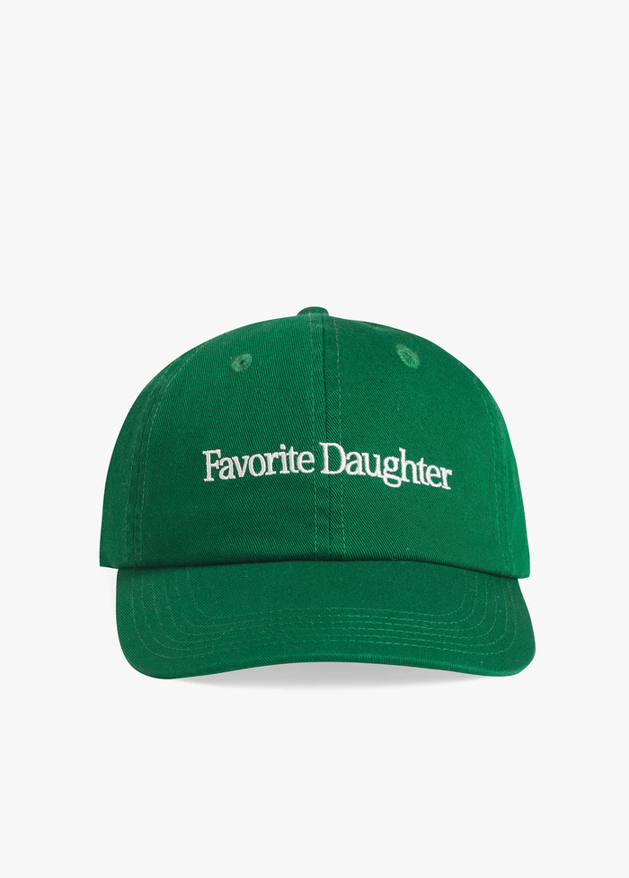 Favorite Daughter - Green Classic Logo Baseball Hat