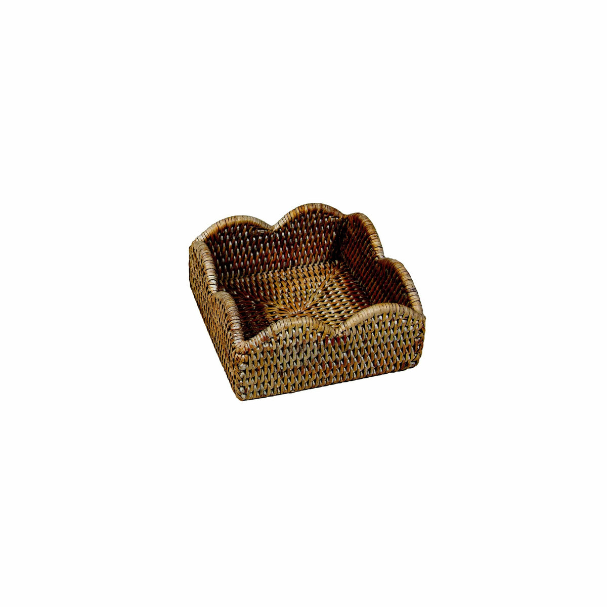 Rattan Scallop Cocktail Holder