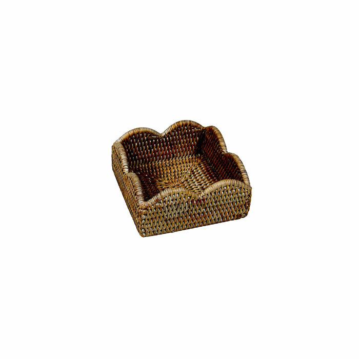 Rattan Scallop Cocktail Holder