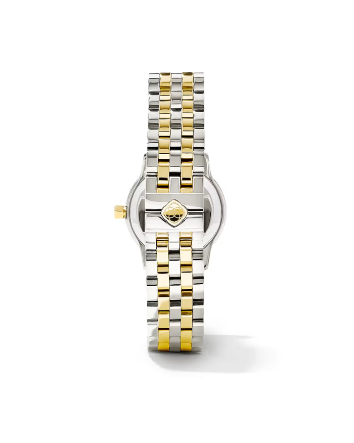 Alex Two Tone Stainless Steel 28mm Watch