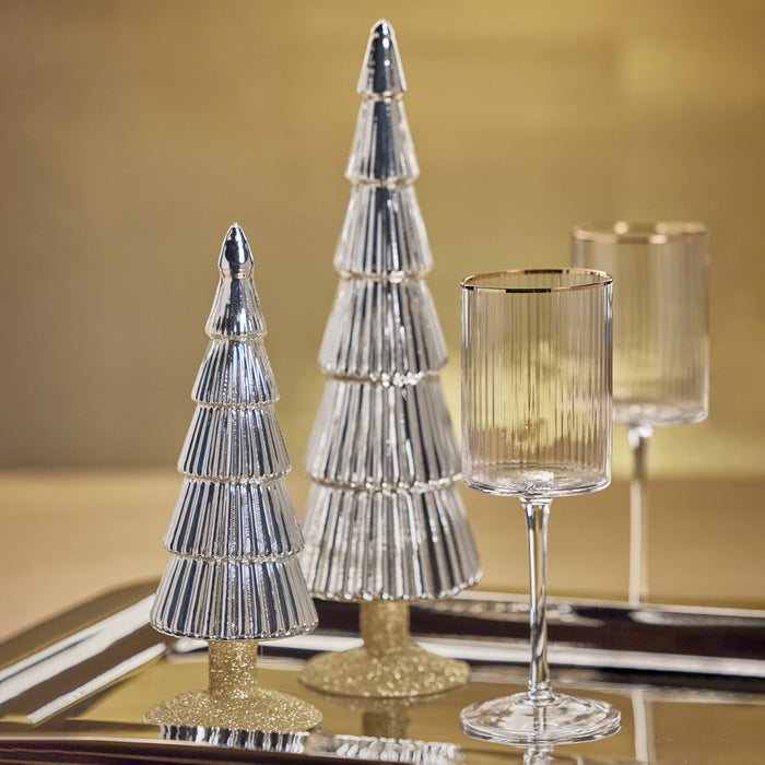 13.5" Mixed Metal Tree