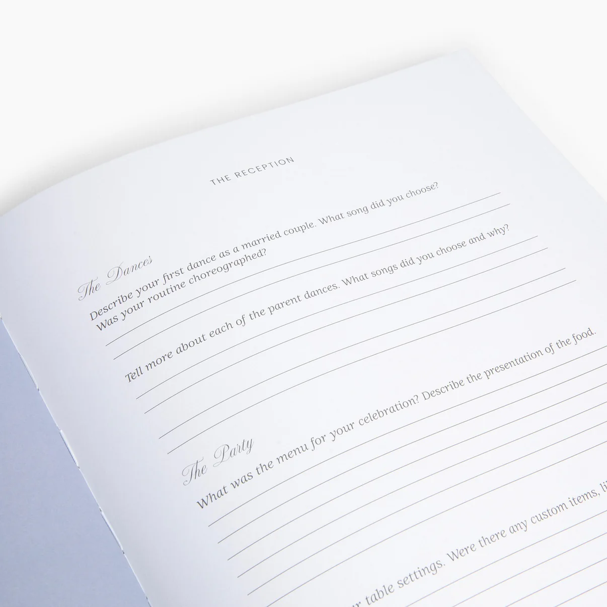 Wedding Memories Book by Petite Keep