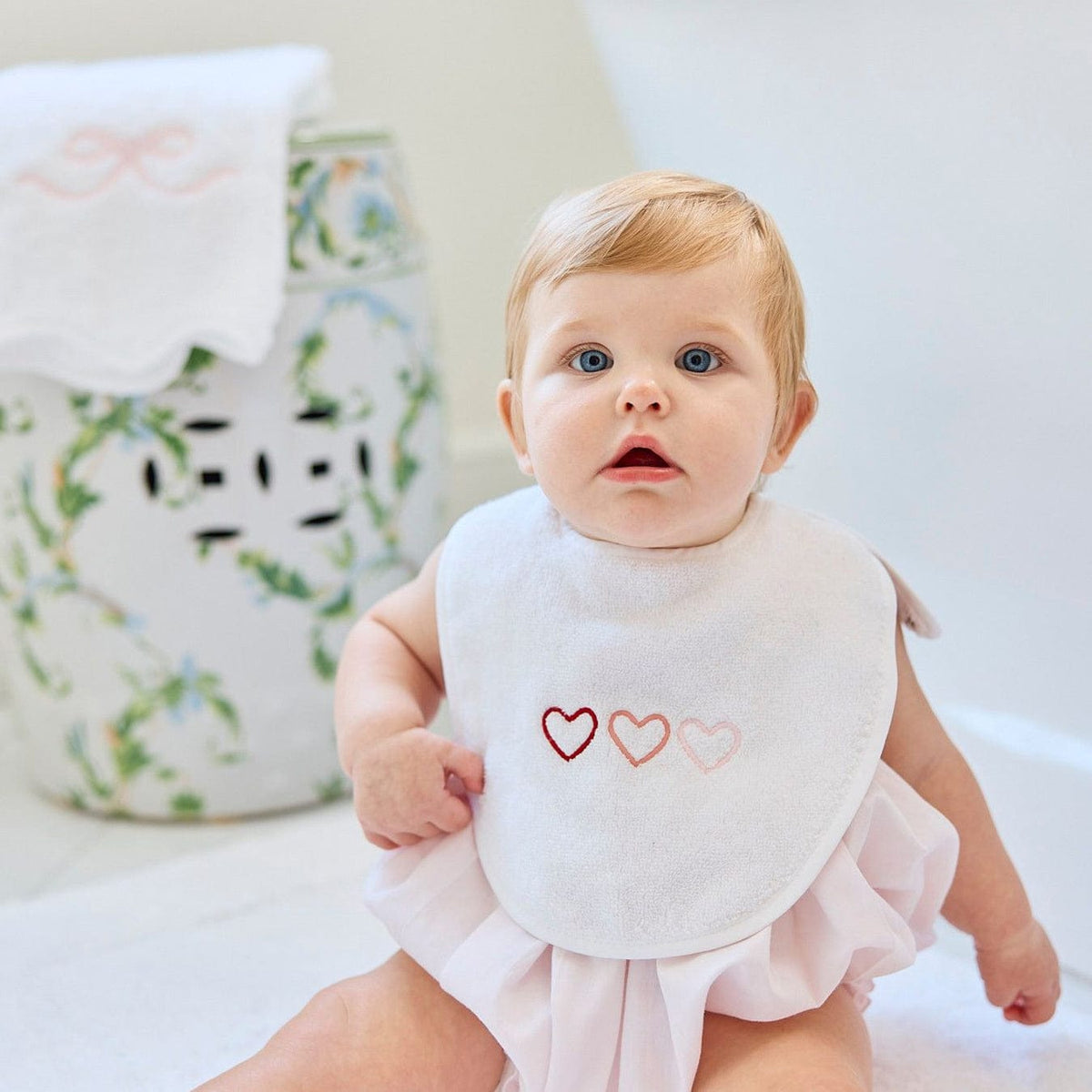 White Weezie Bib