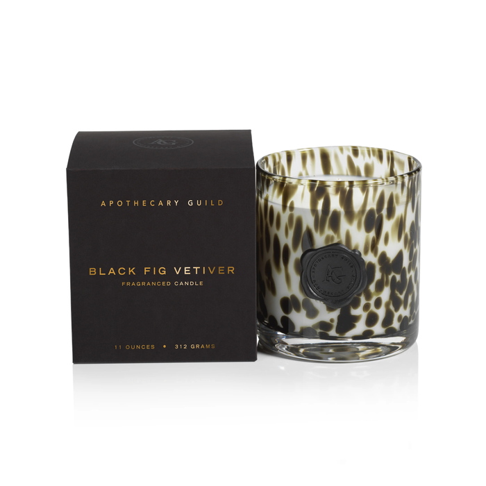 Single Wick Black Fig Vetiver Candle