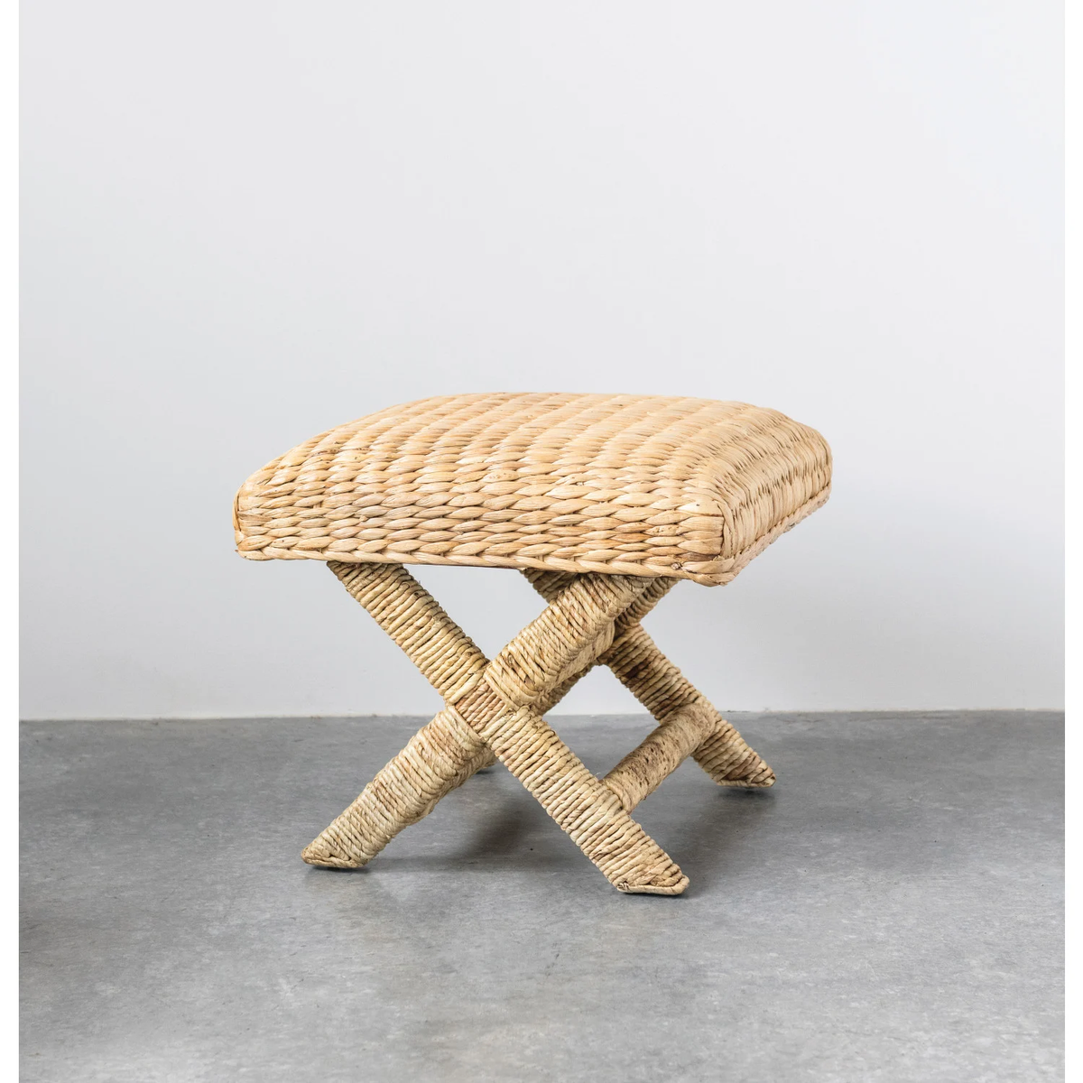 Woven Wood Stool