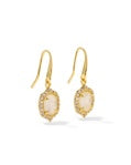 KENDRA SCOTT DAPHNE CRYSTAL FRAME DROP EARRINGS