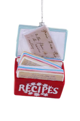 Recipe Box Ornament
