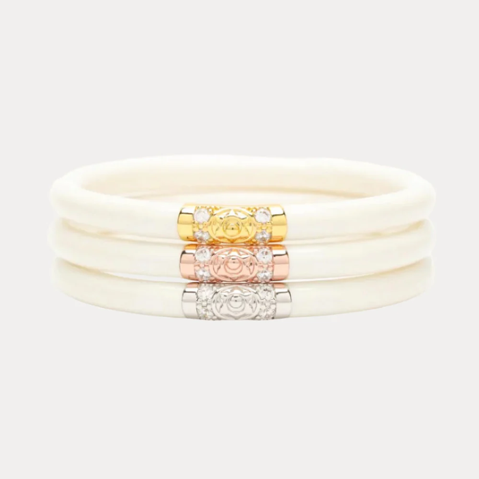 THREE KINGS ALL WEATHER BANGLES® - IVORY