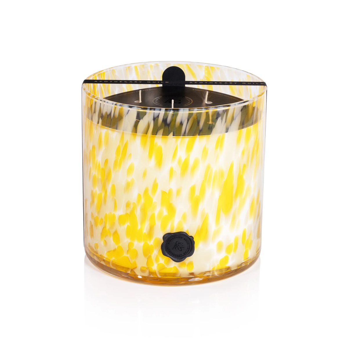 Portofino Apothecary Guild Opal Glass Five-Wick Candle Jar