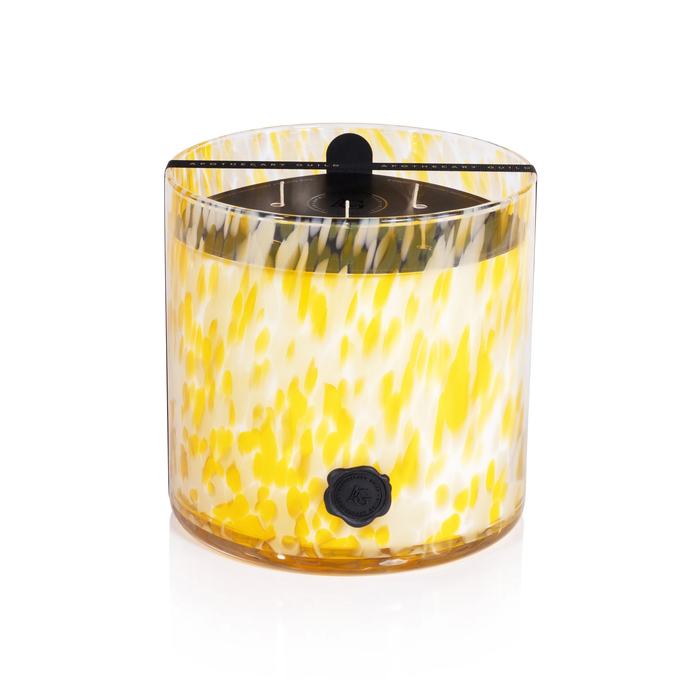 Portofino Apothecary Guild Opal Glass Five-Wick Candle Jar