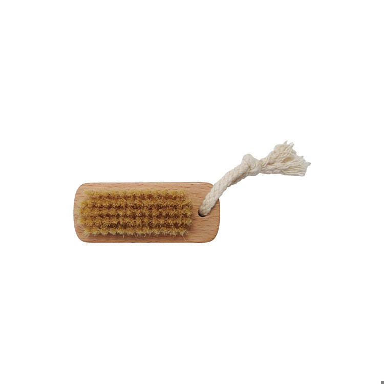 Beech Wood & Boar Brush