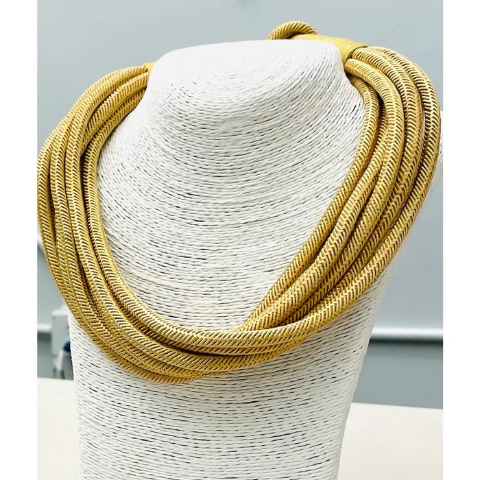 Gold Rope Necklace