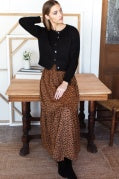 Emerson Fry Leopard Skirt