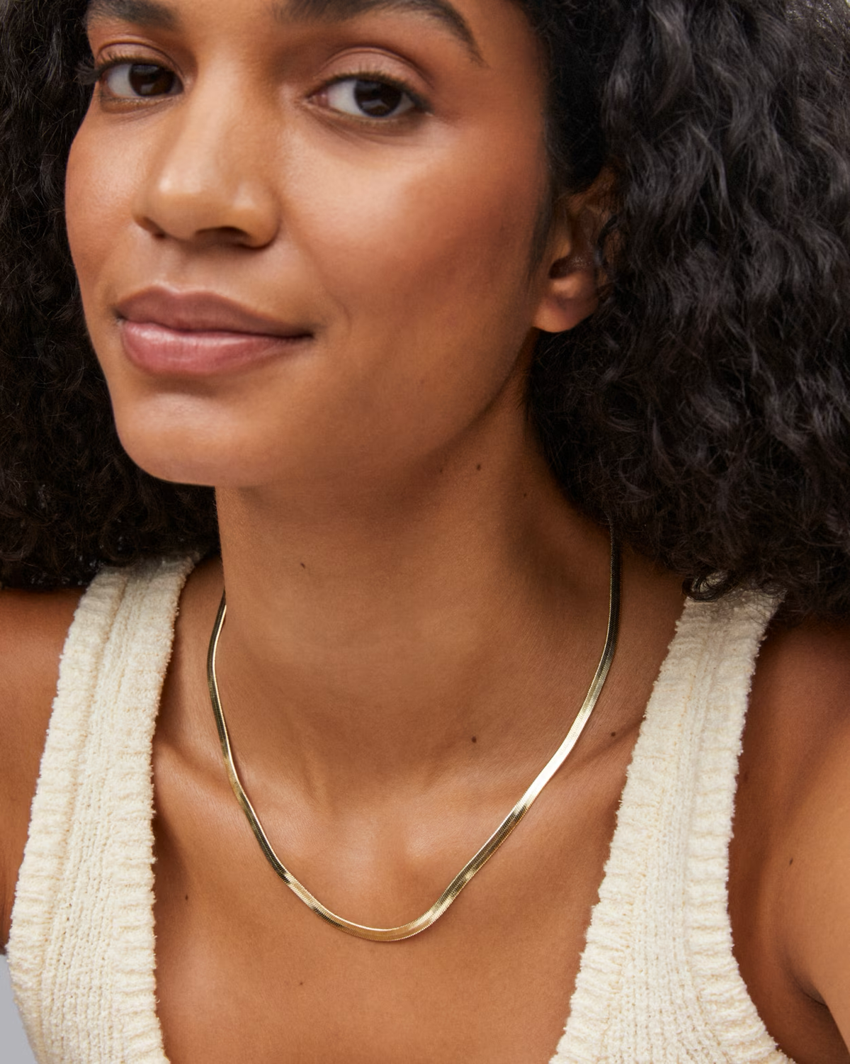 Kassie Chain Necklace in Gold