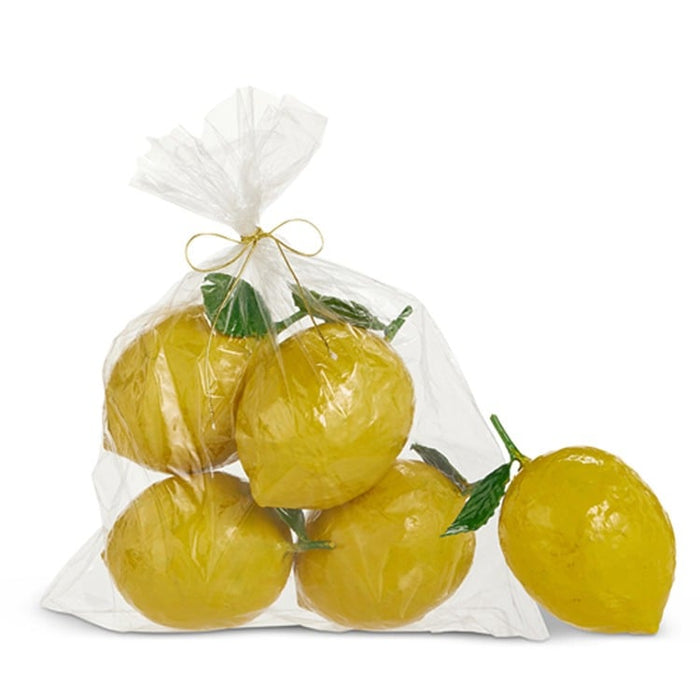 5 Bag of Paper Mache Lemons