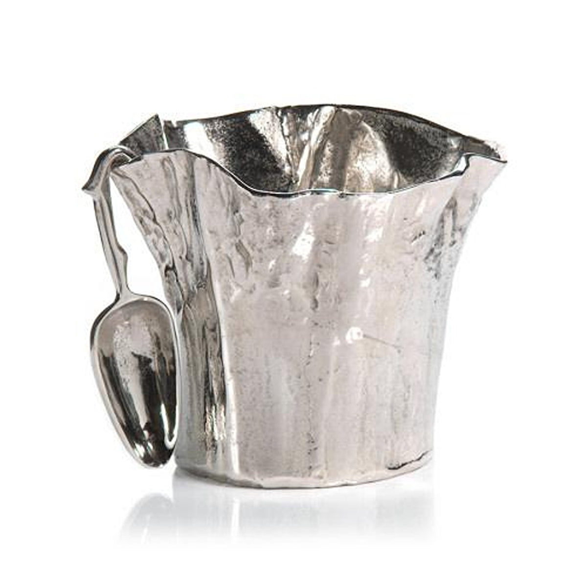 Artisan Aluminum Ice Bucket with Scoop, Min.2