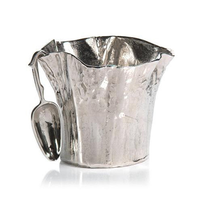 Artisan Aluminum Ice Bucket with Scoop, Min.2