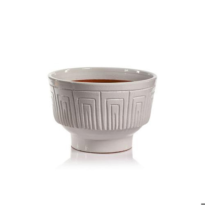 Luna Etched Ceramic Planter / Bowl